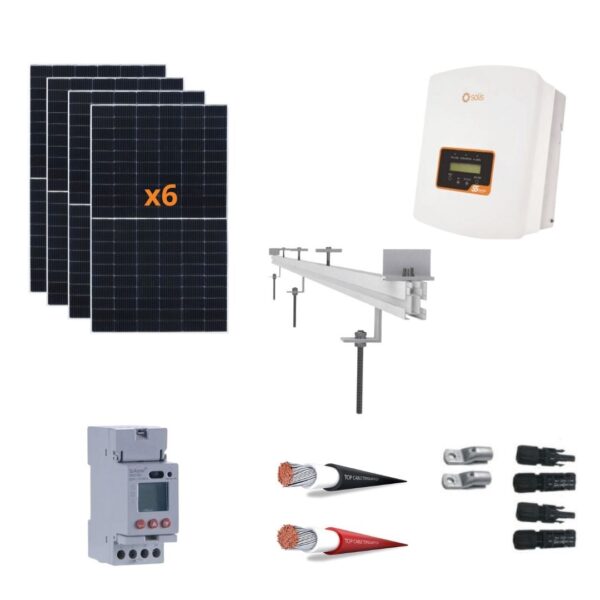 Kit Placas solares 2kW Directo - Inversor SOLIS